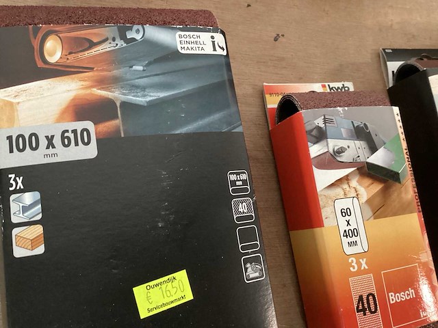 Kwb mix kavel schuurbanden (40x) - afbeelding 4 van  5