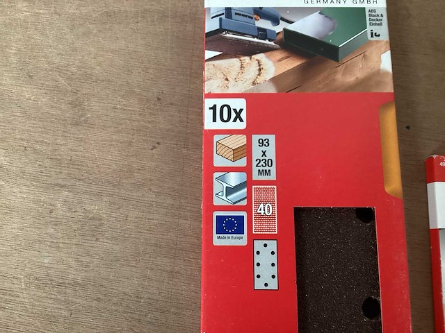 Kwb mix kavel schuurbladen t.b.v. machine (145x) - afbeelding 4 van  8