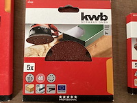 Kwb mix kavel schuurbladen t.b.v. machine (145x) - afbeelding 5 van  8