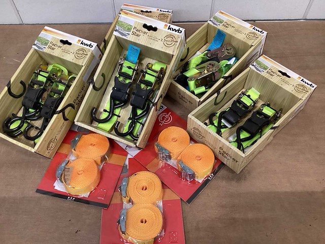 Kwb mix kavel spanbanden (8x) - afbeelding 1 van  7