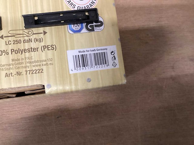 Kwb mix kavel spanbanden (8x) - afbeelding 5 van  7