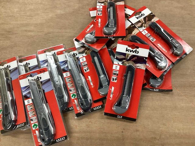Kwb mix kavel werkmessen (15x) - afbeelding 1 van  9