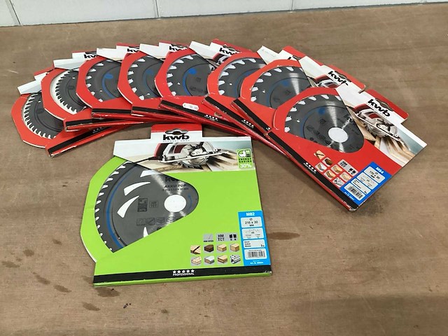 Kwb mix kavel zaagbladen (9x) - afbeelding 1 van  5