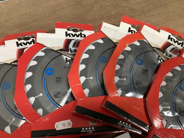 Kwb mix kavel zaagbladen (9x) - afbeelding 3 van  5