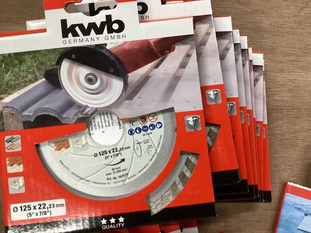Kwb mixkavel diverse snijschijven (19x) - afbeelding 2 van  4