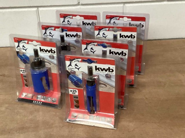 Kwb mixkavel gatenzagen (7x) - afbeelding 1 van  4