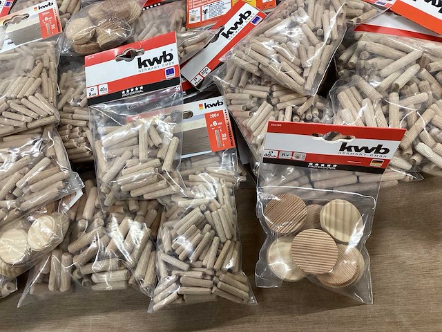 Kwb mixkavel verschillende soorten deuvels - afbeelding 5 van  6