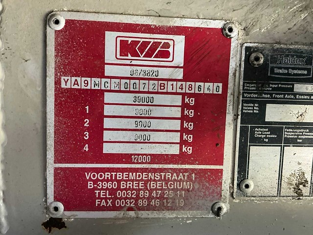 Kwb p-393-sti-r-1 chape oplegger - afbeelding 2 van  18