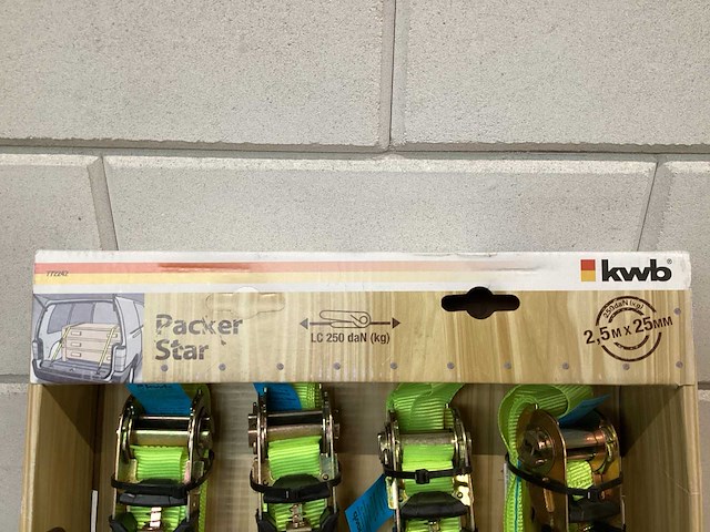 Kwb packer set 4 spanbanden (7x) - afbeelding 2 van  6