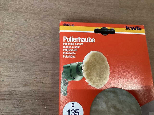 Kwb polijstvacht lamswol (13x) - afbeelding 3 van  4