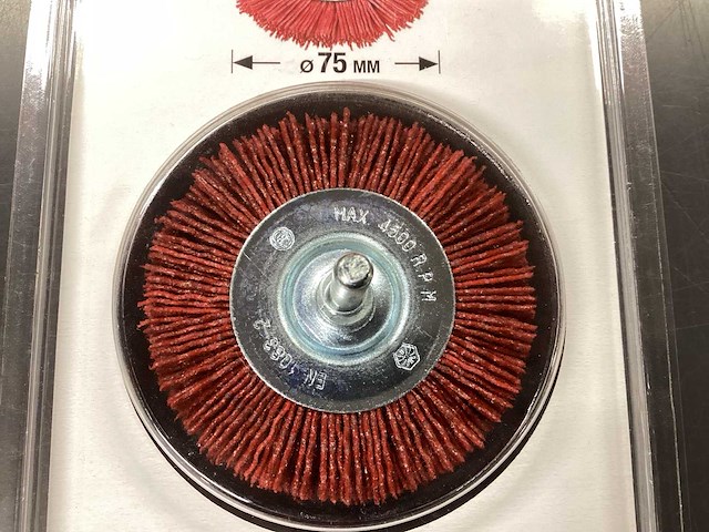 Kwb schijfborstel.diameter 75 mm (6x) - afbeelding 2 van  4