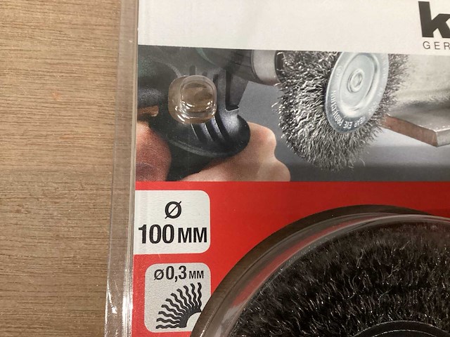 Kwb schijpbus staaldraad (32x) - afbeelding 2 van  5