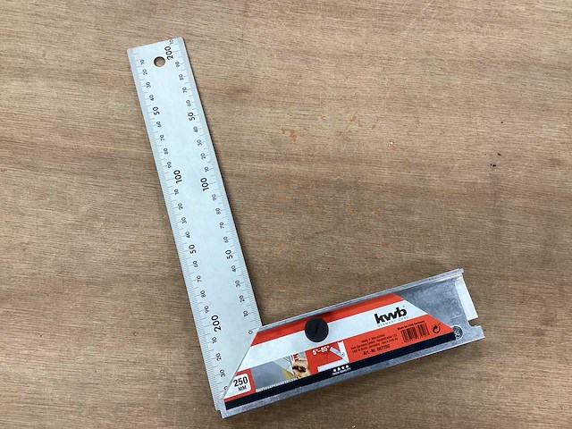 Kwb schrijfhaak 250 mm (7x) - afbeelding 1 van  5