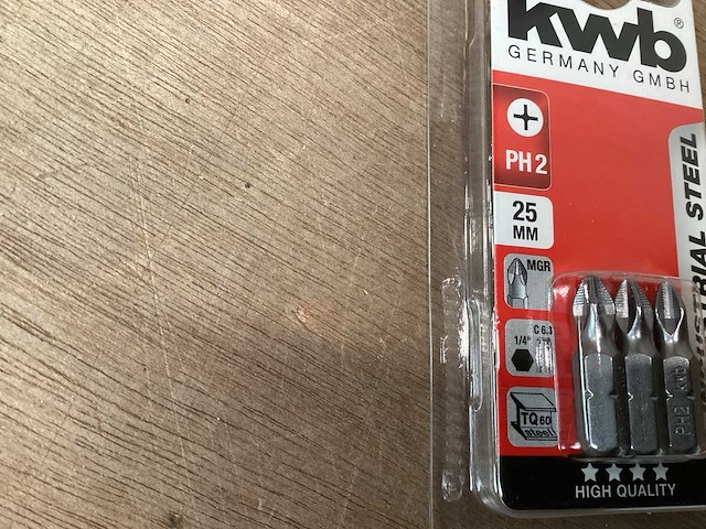 Kwb schroefbits 25mm (95x) - afbeelding 2 van  6