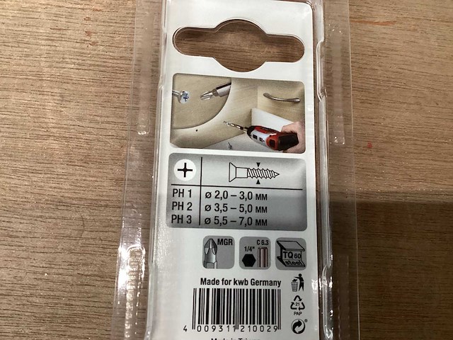 Kwb schroefbits 25mm (95x) - afbeelding 6 van  6