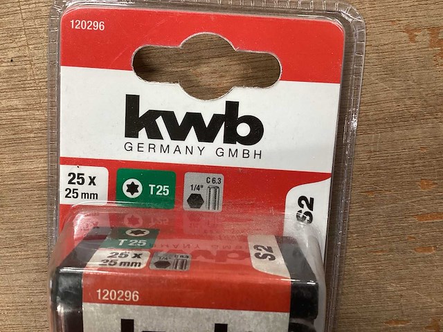 Kwb schroefbits t25, box 25 stuks (24x) - afbeelding 2 van  5