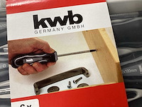 Kwb schroevendraaierset 6 delig in cassette (10x) - afbeelding 3 van  4