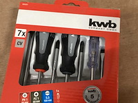 Kwb schroevendraaierset 7 delig (8x) - afbeelding 3 van  5