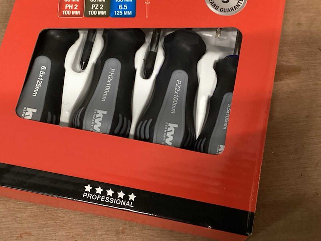 Kwb schroevendraaierset 7 delig (8x) - afbeelding 4 van  5