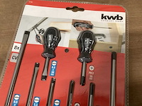 Kwb schroevendraaierset 8 delig (7x) - afbeelding 3 van  5