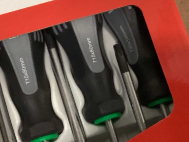 Kwb schroevendraaierset torx, 6 delig (10x) - afbeelding 4 van  4