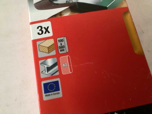 Kwb schuurband 100x560, 3 pack (9x) - afbeelding 2 van  5