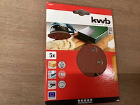 Kwb schuurschijf 125mm, korrel 180 (34x) - afbeelding 1 van  4