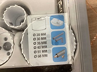 Kwb set gatenzagen 9 delig (2x) - afbeelding 2 van  7