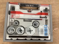 Kwb set gatenzagen 9 delig (3x) - afbeelding 1 van  7