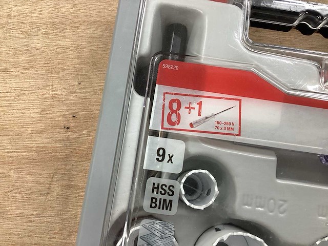 Kwb set gatenzagen 9 delig (3x) - afbeelding 3 van  7