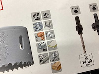 Kwb set gatenzagen 9 delig (3x) - afbeelding 6 van  7