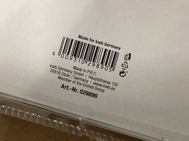 Kwb set rvs plamuurmessen, 3 delig (5x) - afbeelding 4 van  5