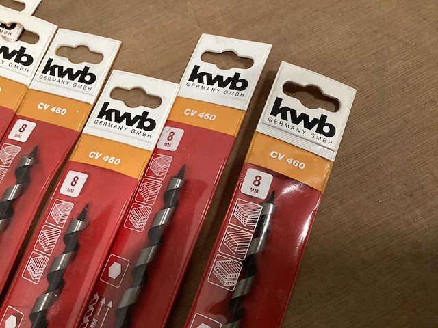 Kwb slangenboor 8 mm, 460 mm (6x) - afbeelding 2 van  4