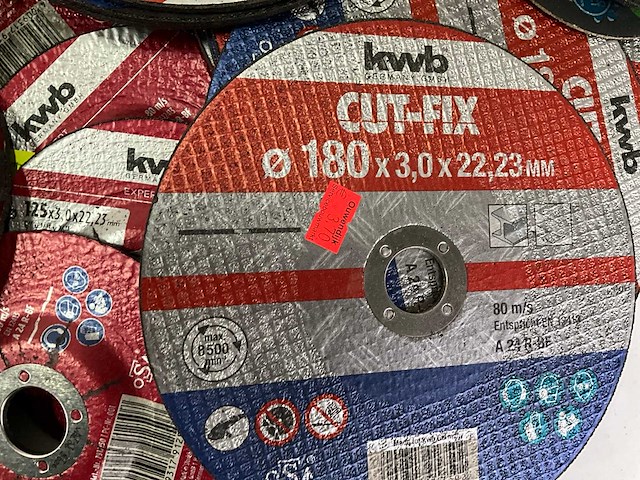Kwb slijpschijven assorti mix kavel slijpschijven (84x) - afbeelding 4 van  4