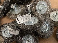 Kwb staalborstel op stift, 75 mm (25x) - afbeelding 2 van  3