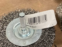 Kwb staalborstel op stift, 75 mm (25x) - afbeelding 3 van  3