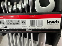 Kwb steek- en ringsleutelset 8-delig (18x) - afbeelding 3 van  4
