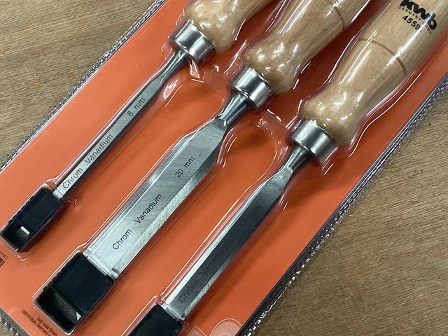 Kwb steekbeitel set voor hout (6x) - afbeelding 2 van  5