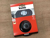 Kwb steunschijf haakse slijper 115 mm (9x) - afbeelding 1 van  3