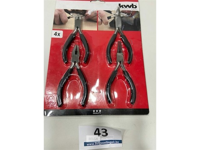 Kwb tangenset 4 dlg - afbeelding 1 van  3
