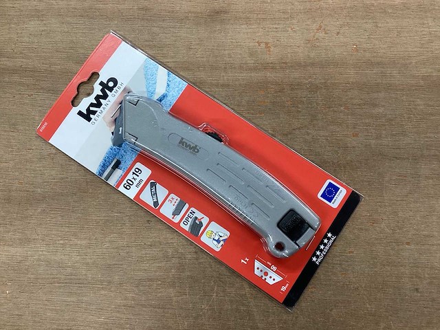 Kwb tapijtmes aluminium (12x) - afbeelding 1 van  7