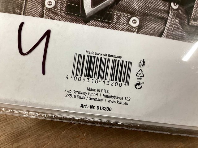 Kwb trapeziummes (8x) - afbeelding 5 van  5