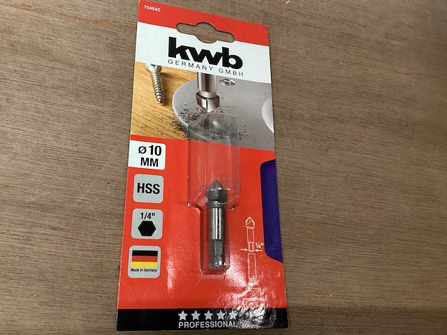 Kwb verzinkboor hss 7046-10mm (31x) - afbeelding 1 van  6