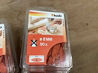 Kwb voorgelijmde houtverbindingsplaatjes (21x) - afbeelding 2 van  3