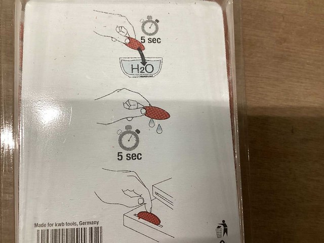 Kwb voorgelijmde houtverbindingsplaatjes 55x8x4mm (60x) - afbeelding 4 van  5