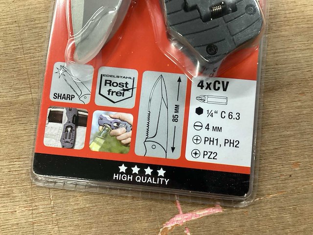 Kwb werkmes met schroefbits (9x) - afbeelding 4 van  5