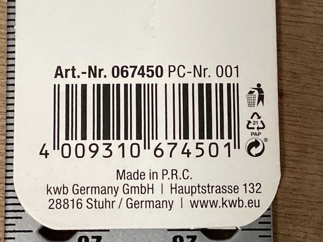 Kwb winkelhaak (2x) - afbeelding 7 van  7