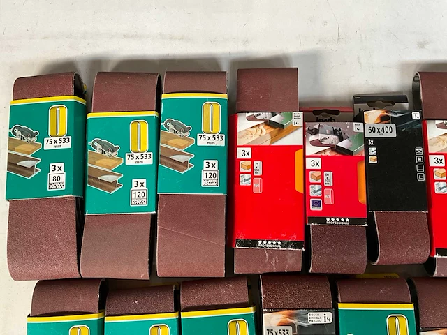 Kwb & wolfcraft diverse soorten schuurpapier voor bandschuurmachine - afbeelding 2 van  6