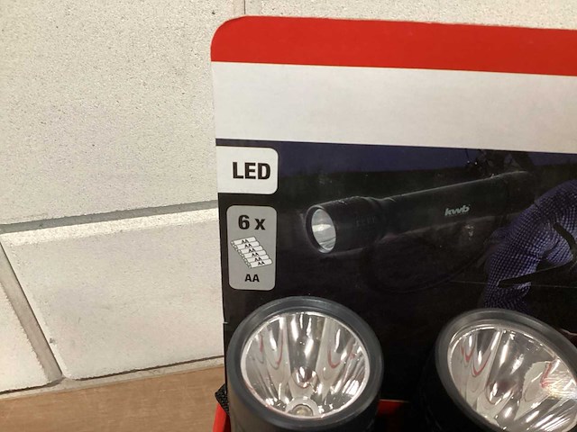 Kwb zaklamp led, 19 cm (18x) - afbeelding 3 van  4