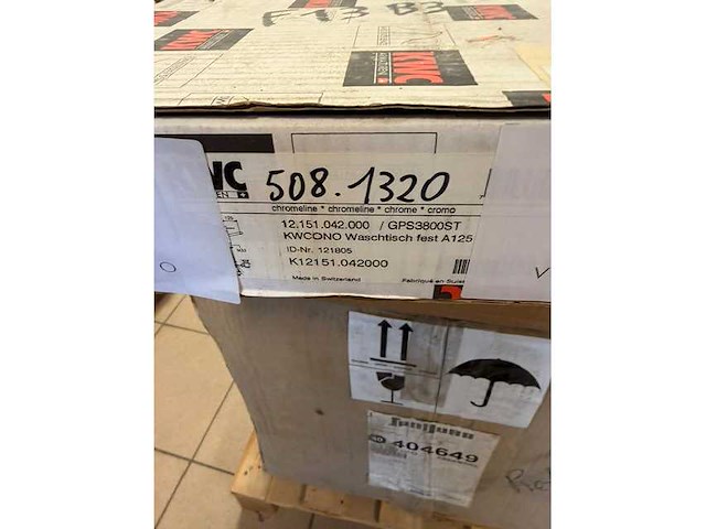 Kwc - cono - bassinmixer tap - basin mixer - afbeelding 4 van  5